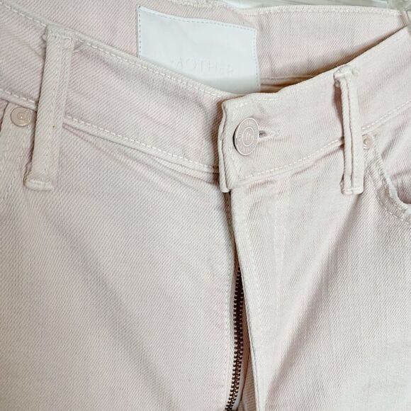 Mother Superior Denim High Waisted Rascal Ankle Soft Pink/blush Women’s Size 27 - Picture 8 of 15